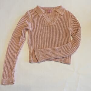 Mi Ami for Francesca's Women’s Pink Sweater Size Small